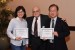 Dr. Nagib Callaos, General Chair, giving Dr. Sophia Shi-Huei Ho and Dr. Robin Jung-Cheng Chen the best paper award certificate of the session "Society, Cybernetics and Informatics." The title of the awarded paper is "Institutional Management, Working Condition and Academic Contribution in Asian Higher Education."